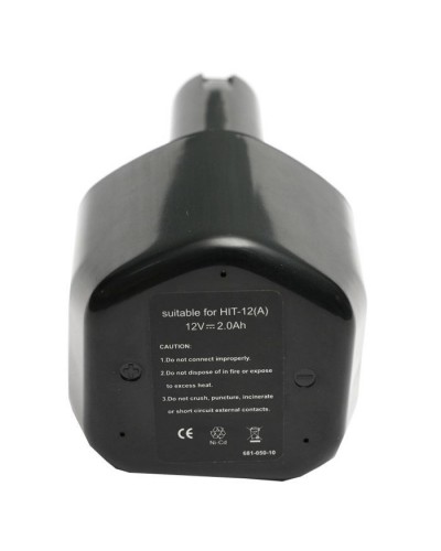 Акумулятор до електроінструменту PowerPlant для HITACHI GD-HIT-12(A) 12V 2Ah NICD (DV00PT0037)