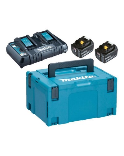 Акумулятор до електроінструменту Makita LXT (BL1850Bx2, DC18RD, Makpac3) (197629-2)