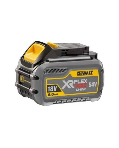 Акумулятор до електроінструменту DeWALT 18 В/54 В, 6 Аг/2 Аг, час заряджання 60 хв, вага 1.06 кг (DCB546)