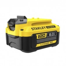 Акумулятор до електроінструменту Stanley FatMax, 18 В, 6 Аг, час заряджання 90 хв, вага 0.93 кг (SFMCB206)