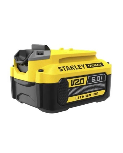Акумулятор до електроінструменту Stanley FatMax, 18 В, 6 Аг, час заряджання 90 хв, вага 0.93 кг (SFMCB206)