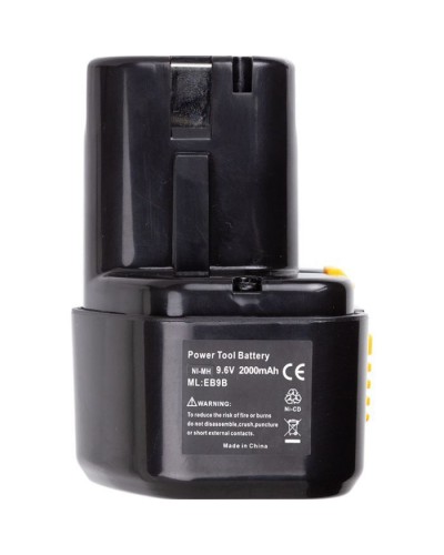 Акумулятор до електроінструменту PowerPlant для HITACHI 9.6V 2.0Ah Ni-MH (EB9) (TB920990)