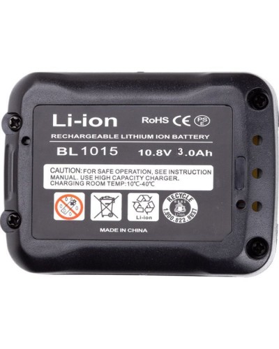 Акумулятор до електроінструменту PowerPlant для MAKITA 10.8V 3.0Ah Li-ion (BL1015B) (TB920945)