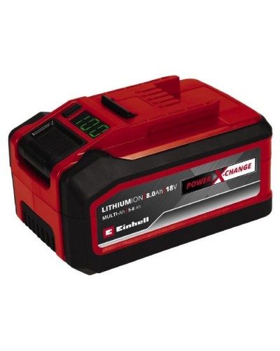 Акумулятор до електроінструменту Einhell 18V 5-8 Ah, PXC Plus, 18V, 5-8Ah, Multi-Ah, перемикач ємності (4511600)