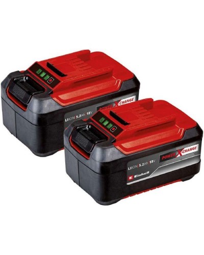 Акумулятор до електроінструменту Einhell 18V PXC Twinpack, 18V, 5.2Ah, 2 шт (4511526)