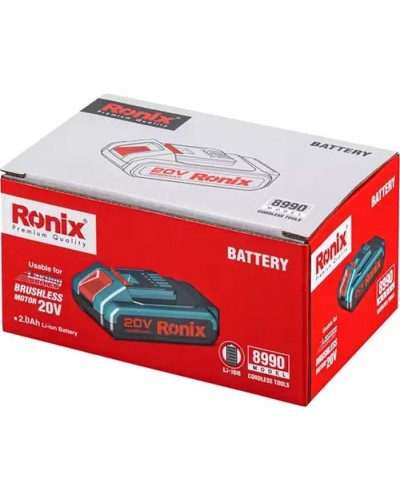 Акумулятор до електроінструменту Ronix 2Ah (8990)