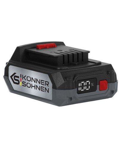 Акумулятор до електроінструменту Konner&Sohnen KS 20V2-1, 20В, 2Ah, 0.47кг (KS20V2-1)