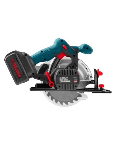 Дискова пила Ronix циркулярна 20Вт, 165мм, 4Ah x 2 (8609)
