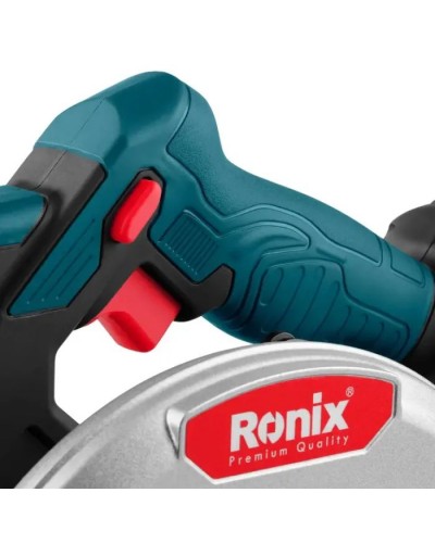 Дискова пила Ronix циркулярна 20Вт, 165мм, 4Ah x 2 (8609)