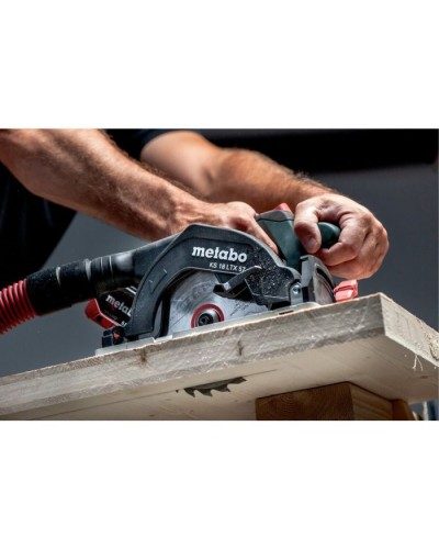 Дискова пила Metabo KS 18 LTX 57 18V, 165мм, 2.8кг (без АКБ та ЗП) (601857890)