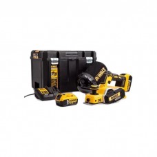 Електрорубанок DeWALT 18 В XR Li-lon, ширина 82 мм, 2*5Ah, кейс (DCP580P2)