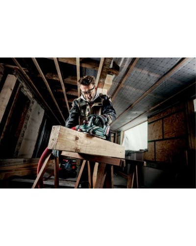 Електрорубанок Metabo HO 18 LTX 20-82LI-Power 18В, 82мм, стругання до 2мм, паз 9мм (без АКБ та ЗП) (602082890)