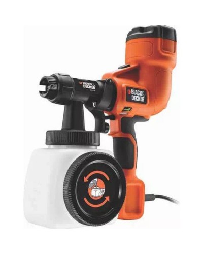Фарбопульт Black&Decker 400 Вт, бак 1180 мл, (HVLP200)