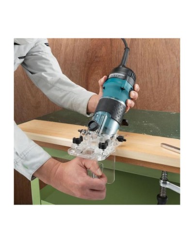 Фрезер Makita 3712 530Вт, цанга 6мм, 32000об/хв, 1.7кг (3712)