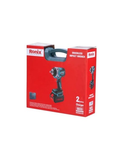Гайковерт Ronix 20В, 550Нм, комплект (8655)