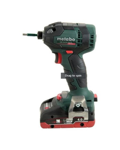 Гайковерт Metabo SSD 18 LTX 200 BL 18В, 2х4Ah, 2900об/хв, 200Нм (602396800)