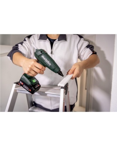 Клейовий пістолет Metabo HK 18 LTX 20, 18В, стрижні 11мм, подача 20г/хв (без АКБ та ЗП) (600797850)
