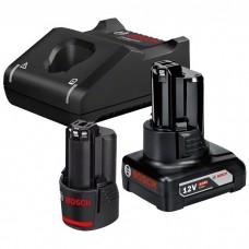 Набір акумулятор + зарядний пристрій Bosch GBA, 18V 1x2Ah, 1х4Ah, ЗП GAL 12V-40 (1.600.A01.NC9)