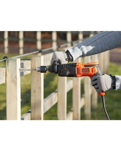 Перфоратор Black&Decker SDS-Plus, 650 Вт, 1.6 Дж, 3 режими, кейс, 3.57 кг (BEHS01)