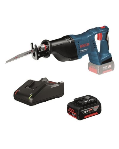 Шабельна пила Bosch GSA 18 V-LI + GBA 18 4,0 Ач + GAL 18V-40 (0.615.990.L6H)