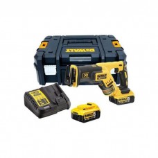 Шабельна пила DeWALT 18В XR Li-lon, безщіткова, 0 - 2900 хід/хв, 2x5Ah, ЗУ, кейс TSTAK (DCS367P2)