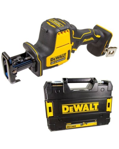 Шабельна пила DeWALT 18В XR Li-lon, 0 – 2800 хід/хв, 1.43 кг, TSTAK (без АКБ та ЗП) (DCS369NT)