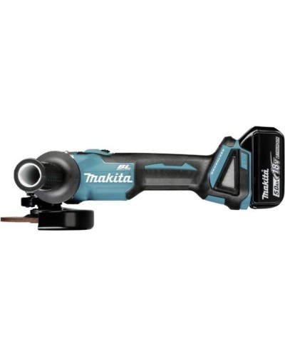 Шліфувальна машина Makita LXT, 5Аг х 2шт, Makpac, 125 мм (DGA504RTJ)