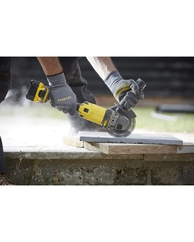 Шліфувальна машина Stanley FatMax, Li-Ion 18V, 8500 об/хв, d=125 мм, 2.66кг (без АКБ та ЗП) (SFMCG400B)