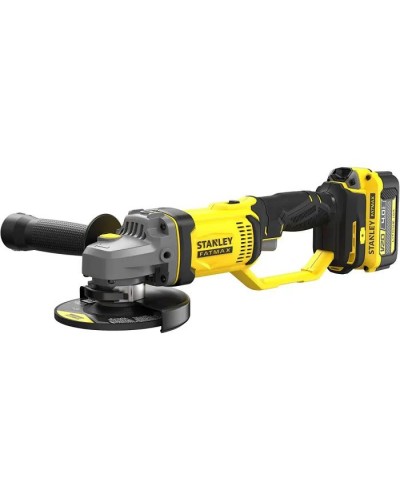 Шліфувальна машина Stanley FatMax, Li-Ion 18V, 2x4Ah, 9000 об/хв, d=125 мм, 2.66 кг, кейс (SFMCG400M2K)