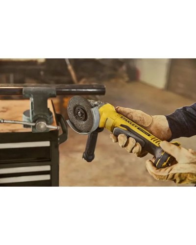 Шліфувальна машина Stanley FatMax, Li-Ion 18V, 9000 об/хв, d=125 мм, 2.66кг (без АКБ та ЗП) (SFMCG700B)
