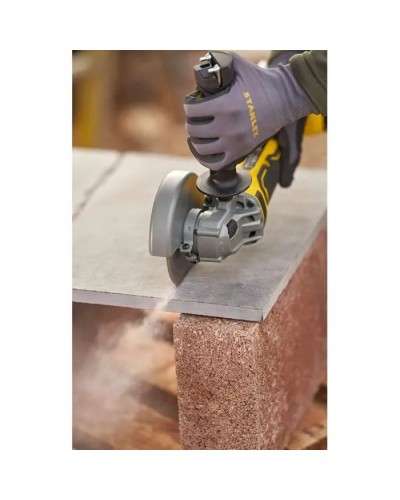 Шліфувальна машина Stanley FatMax, Li-Ion 18V, 9000 об/хв, d=125 мм, 2.66кг (без АКБ та ЗП) (SFMCG700B)