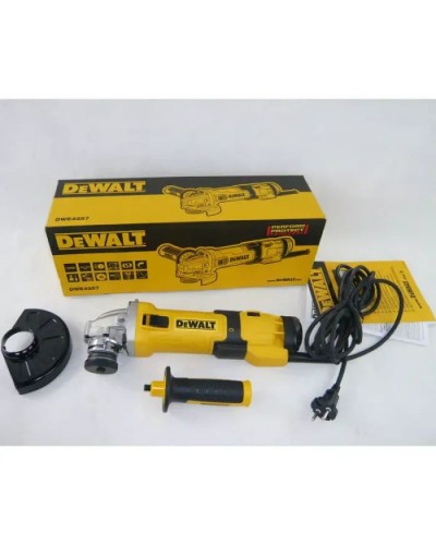 Шліфувальна машина DeWALT 1500 Вт, 2800-10000 об/хв, d=125 мм (DWE4257)