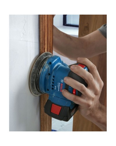 Шліфувальна машина Bosch GEX 185-LI, 18В, 125 мм, 6000-10000 об/хв (без АКБ та ЗП) (0.601.3A5.020)