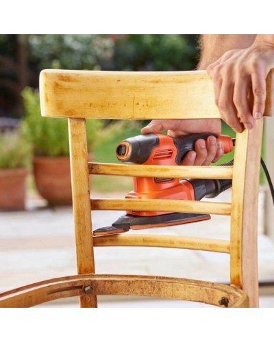 Шліфувальна машина Black&Decker 200 Вт, 8000-13000 об/хв, вага 1.58 кг (BEW200)