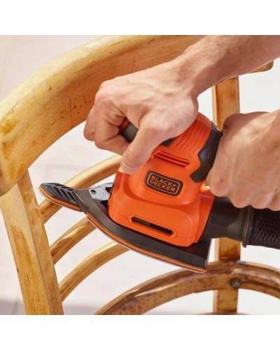 Шліфувальна машина Black&Decker 200 Вт, 8000-13000 об/хв, вага 1.58 кг (BEW200)