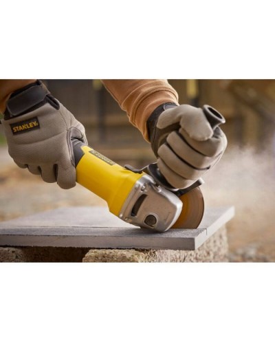 Шліфувальна машина Stanley кутова FATMAX, 1100 Вт, 3000-11000 об/хв, 125 мм, 2.2 кг (FMEG225VS)