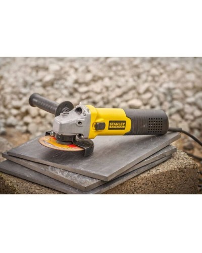 Шліфувальна машина Stanley кутова FATMAX, 1100 Вт, 3000-11000 об/хв, 125 мм, 2.2 кг (FMEG225VS)