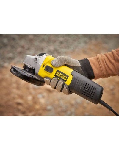 Шліфувальна машина Stanley кутова FATMAX, 1100 Вт, 3000-11000 об/хв, 125 мм, 2.2 кг (FMEG225VS)