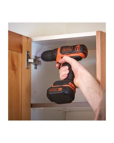 Шуруповерт Black&Decker BDCDD12, 10.8V, 26Нм, Li-Ion (BDCDD12)