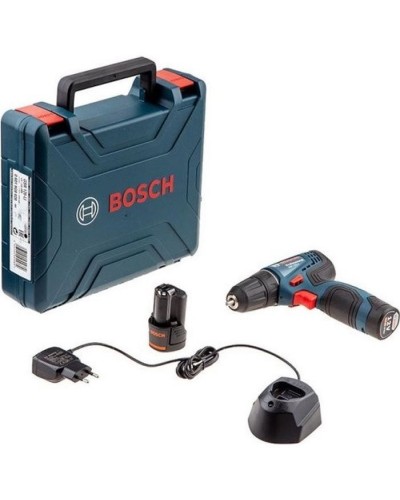 Шуруповерт Bosch GSR 120-LI Professional, 2*2Аh (0.601.9G8.000)