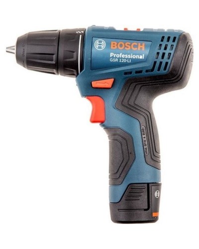 Шуруповерт Bosch GSR 120-LI Professional, 2*2Аh (0.601.9G8.000)