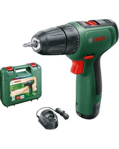 Шуруповерт Bosch EasyDrill 1200, 12В, 1х1.5Ач, ЗП, кейс (0.603.9D3.006)