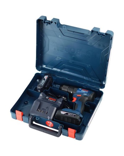 Шуруповерт Bosch GSB 185-LI, 2х2.0 Ah, ЗП GAL 18V-20, кейс (0.601.9K3.100)