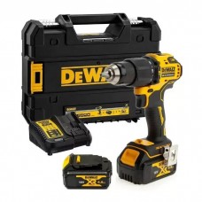 Шуруповерт DeWALT 18В XR Li-Ion, 4Ah, 65 Нм, 450-1650 об/мин, вес 1.2 кг, TSTAK (DCD709M2T)