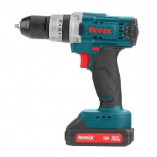 Шуруповерт Ronix акумуляторний 16В, 1.5Ah x 2 (8615)