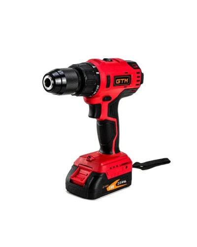 Шуруповерт GTM DSI18/60BL з ударом, 18V, 60Нм, 2x2Ah (DSI18/60BL)