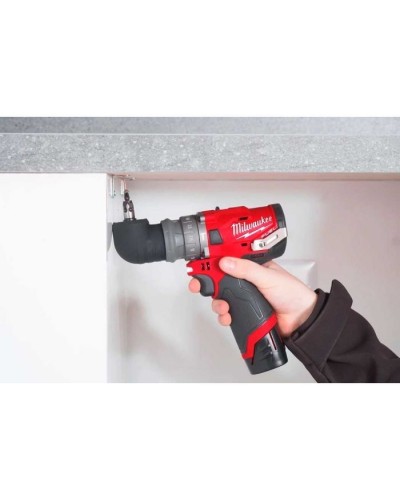 Шуруповерт Milwaukee M12 FPDX-202X, 37Нм, 2x2Аг, 2 насадки, кейс (4933464136)