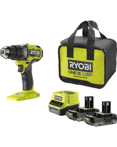 Шуруповерт Ryobi ONE+ HP RDD18X-220S 18В, 2х2Ah, 95Нм, 500·2100об/хв, сумка (5133005284)