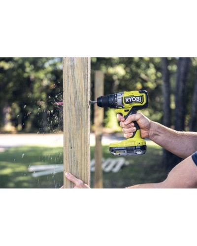 Шуруповерт Ryobi ударний ONE+ HP RPD18C-242S 18В, 1х2Ah, 1х4Ah, 54Нм 450·1700об/хв, сумка (5133004983)