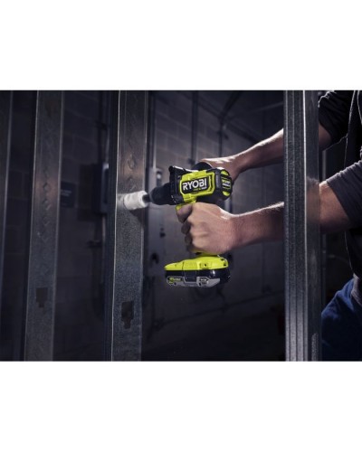 Шуруповерт Ryobi ударний ONE+ HP RPD18C-242S 18В, 1х2Ah, 1х4Ah, 54Нм 450·1700об/хв, сумка (5133004983)